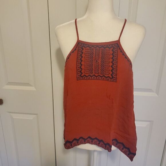 Chloe & Katie boho open back tank top xl - Picture 2 of 11